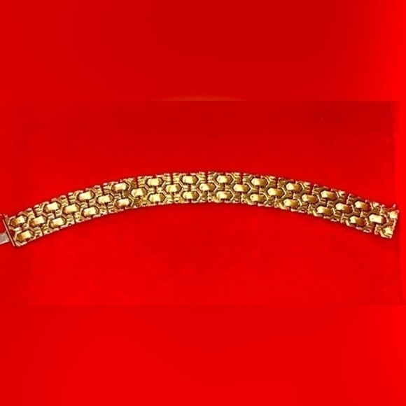 Gold bracelet super gold and gorgeous bracelet unisex solid yellow gold - Picture 3 of 15